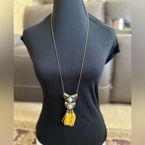 Long Western Boho Style Necklace